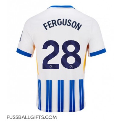 Brighton Evan Ferguson #28 Fußballbekleidung Heimtrikot 2024-25 Kurzarm Brighton Evan Ferguson #28 Fußballbekleidung Heimtrikot 2024-25 Kurzarm